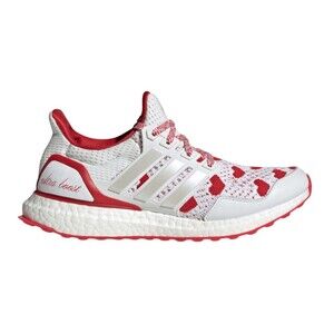 adidas UltraBoost 1.0 Size 7.5 Women Running Shoes White Red Metallic JR5845 NEW